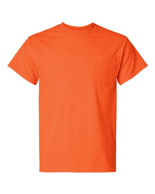 Ultra Cotton® Pocket T-Shirt - Front - B07060663 - Orange