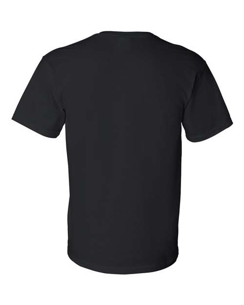 DryBlend® Pocket T-Shirt - Back - B07260503 - Black