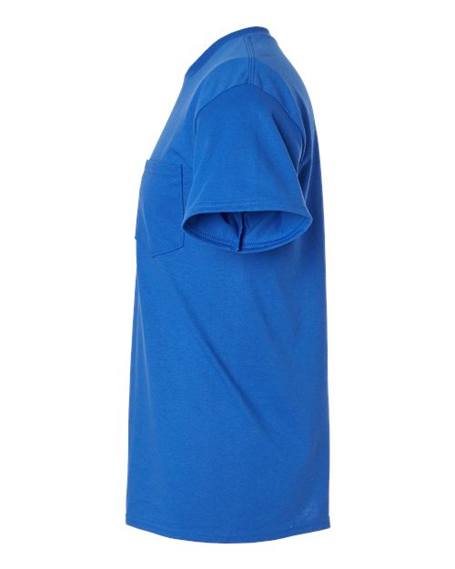 DryBlend® Pocket T-Shirt - DirectSide - B07260753 - Royal