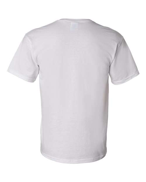 DryBlend® Pocket T-Shirt - Back - B07260003 - White