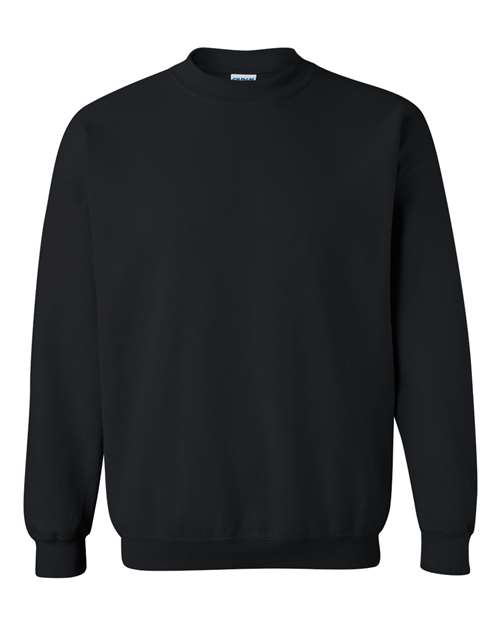 Heavy Blend™ Crewneck Sweatshirt - Front - B21060502 - Black