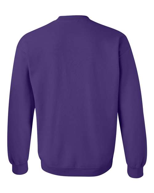 Heavy Blend™ Crewneck Sweatshirt - Back - B21060673 - Purple
