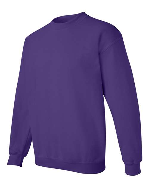 Heavy Blend™ Crewneck Sweatshirt - Side - B21060673 - Purple