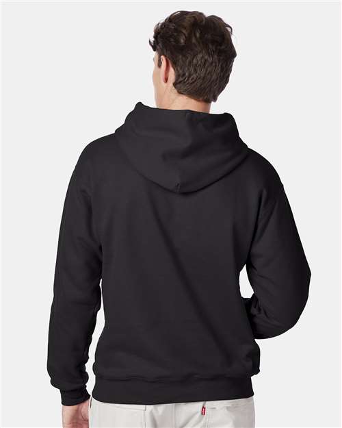 Ultimate Cotton® Hooded Sweatshirt - OnModelBack - B22200503 - Black