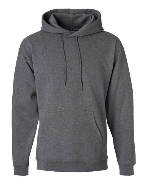 Ultimate Cotton® Hooded Sweatshirt - Front - B22200093 - Charcoal Heather