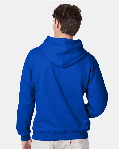 Ultimate Cotton® Hooded Sweatshirt - OnModelBack - B22200883 - Deep Royal