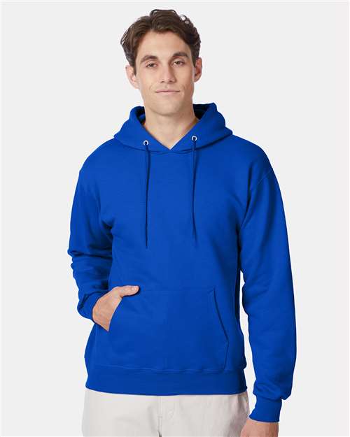 Ultimate Cotton® Hooded Sweatshirt - OnModelFront - B22200883 - Deep Royal