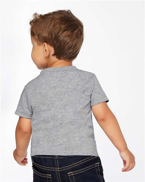 Infant Cotton Jersey Tee - OnModelBack - B30038582 - Heather