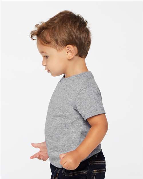 Infant Cotton Jersey Tee - OnModelSide - B30038582 - Heather