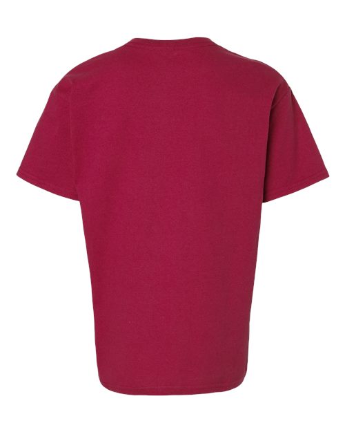 Ultra Cotton® Youth T-Shirt - Back - B31660522 - Cardinal Red