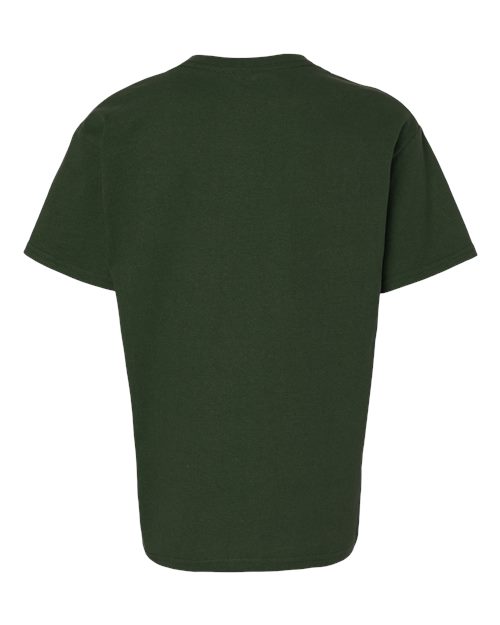 Ultra Cotton® Youth T-Shirt - Back - B31660542 - Forest Green