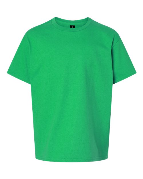 Ultra Cotton® Youth T-Shirt - Front - B31660202 - Irish Green
