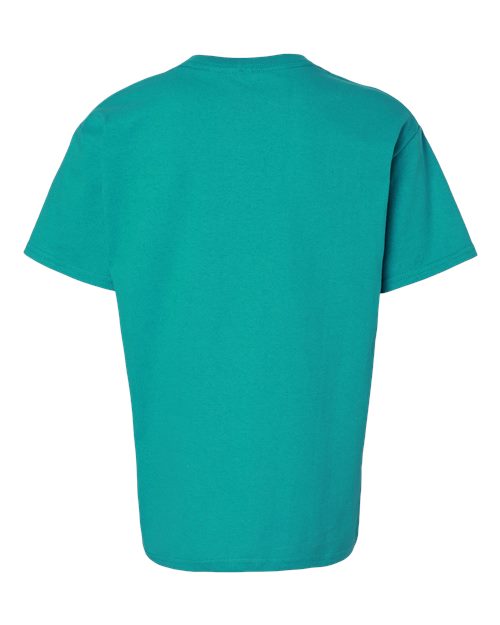 Ultra Cotton® Youth T-Shirt - Back - B31660592 - Jade Dome