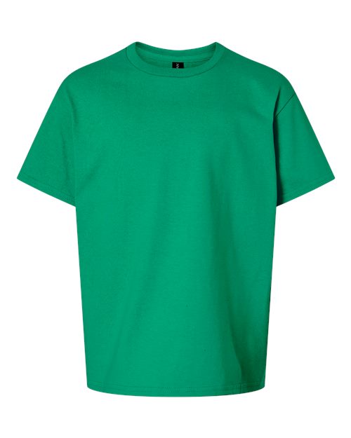 Ultra Cotton® Youth T-Shirt - Front - B31660602 - Kelly Green