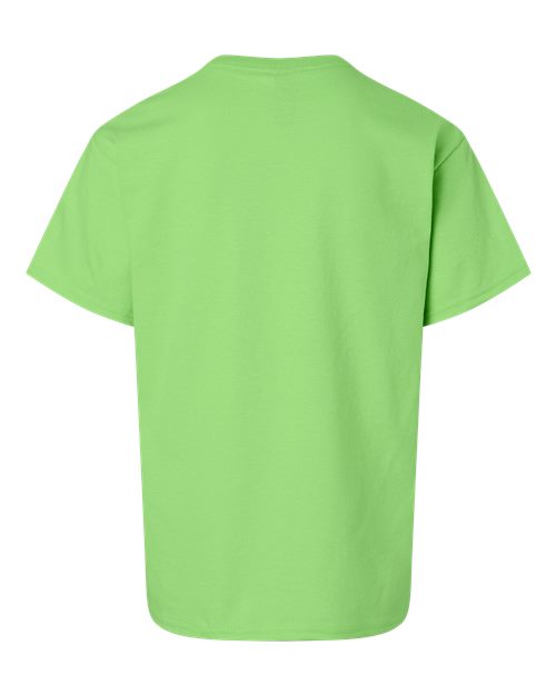 Ultra Cotton® Youth T-Shirt - Back - B31660172 - Lime