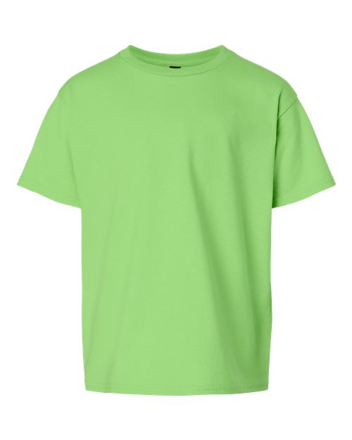 Ultra Cotton® Youth T-Shirt - Front - B31660172 - Lime