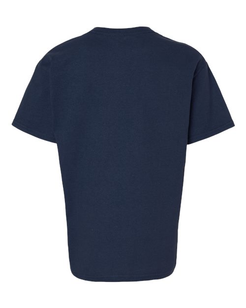 Ultra Cotton® Youth T-Shirt - Back - B31660652 - Navy
