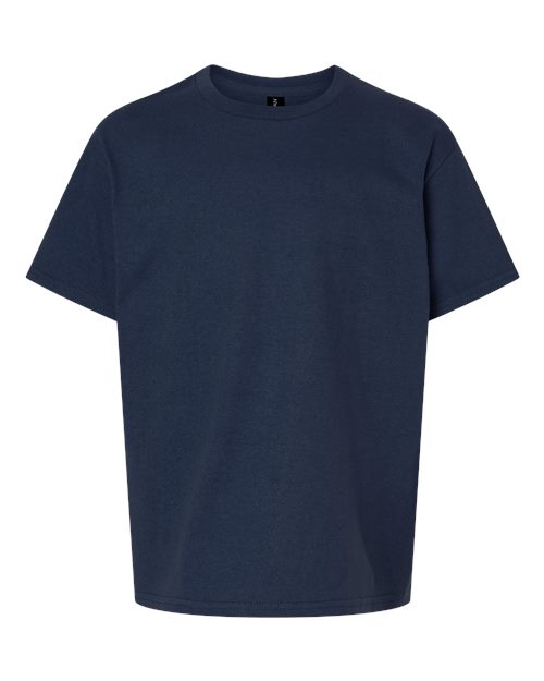 Ultra Cotton® Youth T-Shirt - Front - B31660652 - Navy