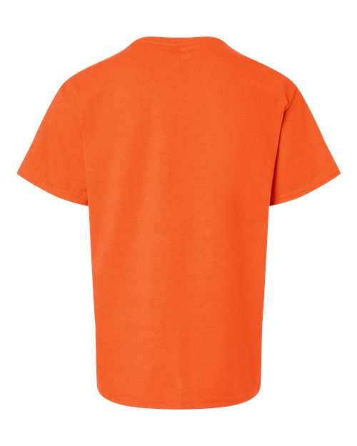 Ultra Cotton® Youth T-Shirt - Back - B31660662 - Orange