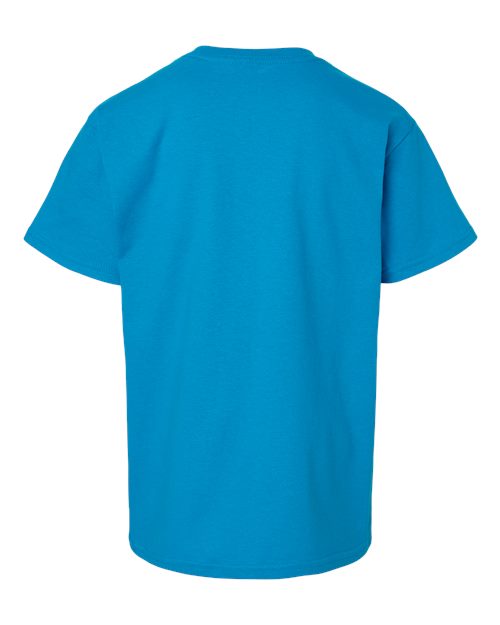Ultra Cotton® Youth T-Shirt - Back - B31660762 - Sapphire