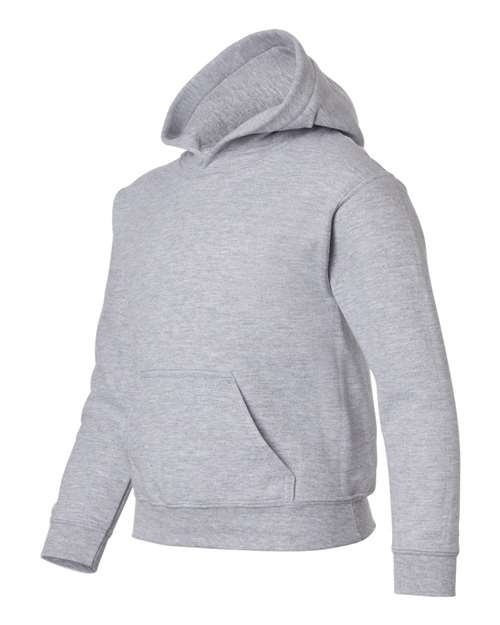 Heavy Blend™ Youth Hooded Sweatshirt - Side - B32060582 - Sport Grey