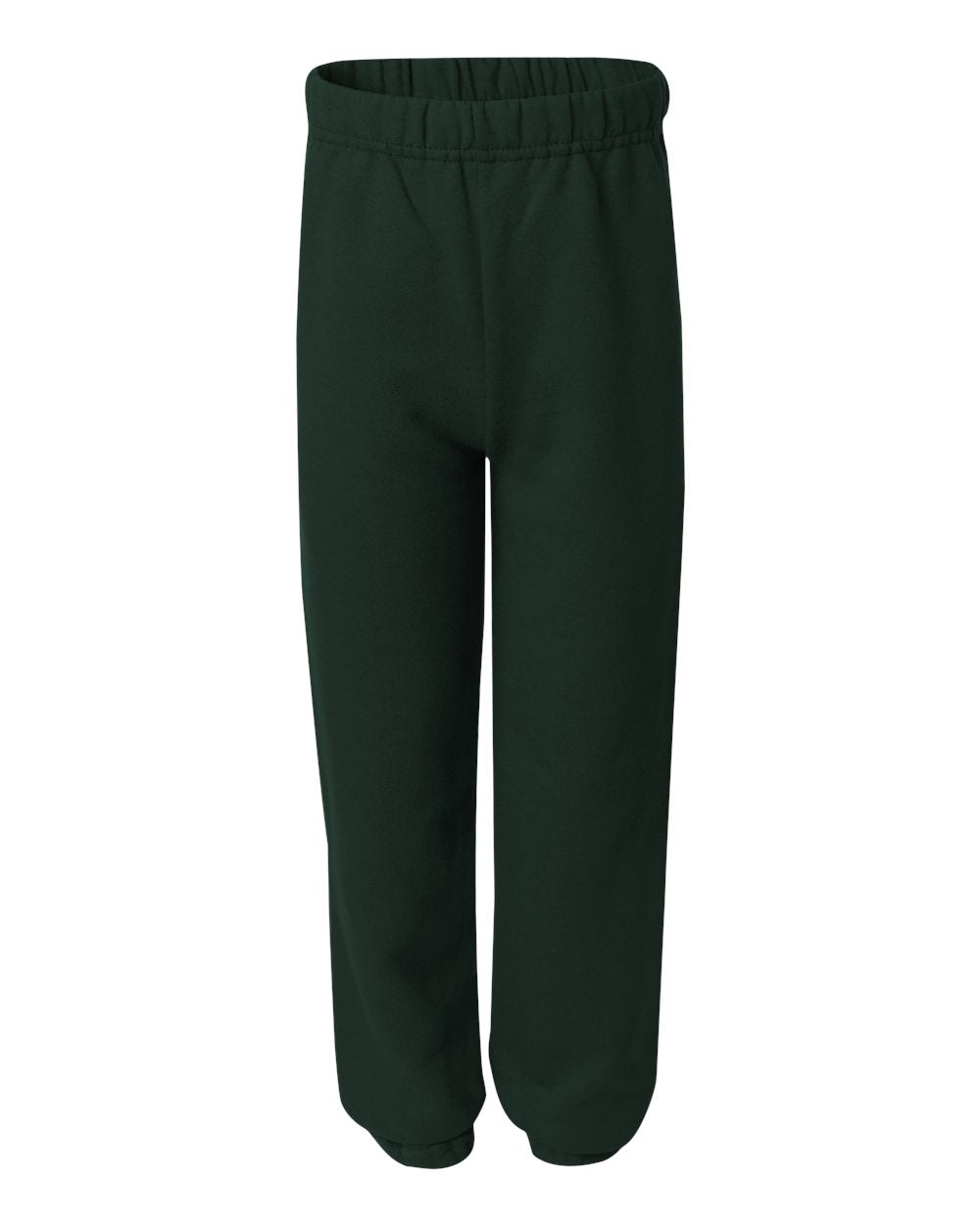 Youth NuBlend® Sweatpants - Front - B33535543 - Forest Green