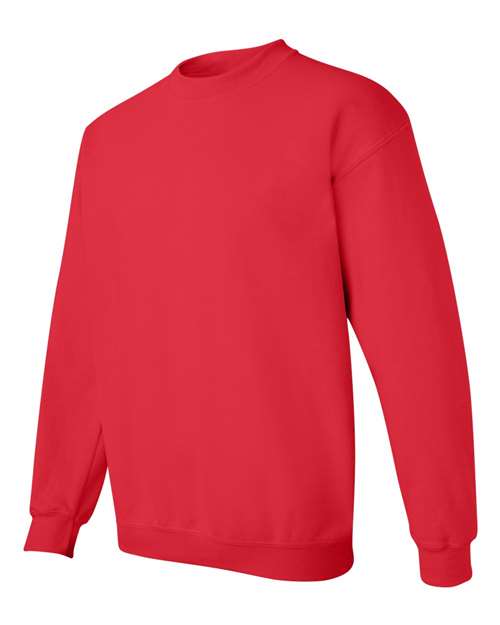 Heavy Blend™ Crewneck Sweatshirt - Side - B21060702 - Red