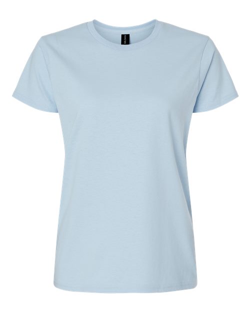 Ultra Cotton® Women’s T-Shirt - Front - B50560253 - Light Blue