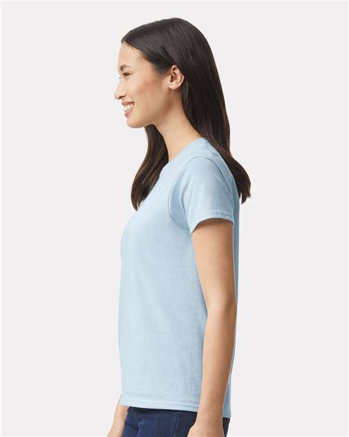 Ultra Cotton® Women’s T-Shirt - OnModelSide - B50560253 - Light Blue