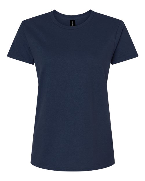 Ultra Cotton® Women’s T-Shirt - Front - B50560652 - Navy
