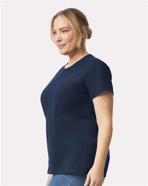 Ultra Cotton® Women’s T-Shirt - OnModelSide - B50560652 - Navy