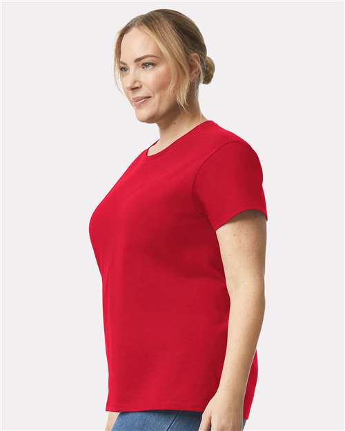Ultra Cotton® Women’s T-Shirt - OnModelSide - B50560703 - Red