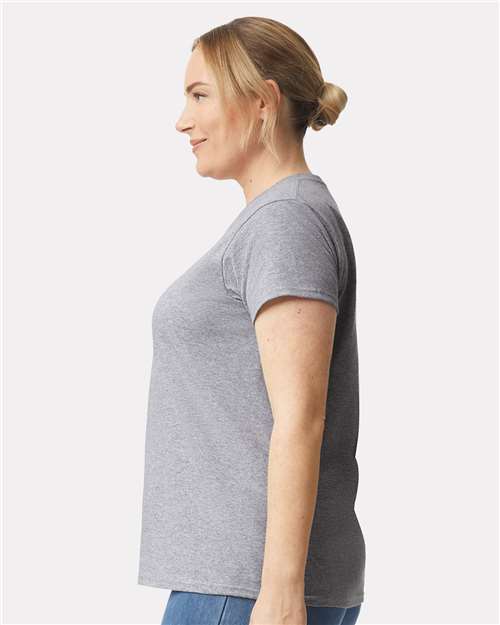 Ultra Cotton® Women’s T-Shirt - OnModelSide - B50560583 - Sport Grey