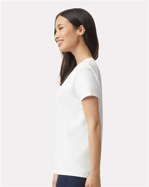 Ultra Cotton® Women’s T-Shirt - OnModelSide - B50560002 - White