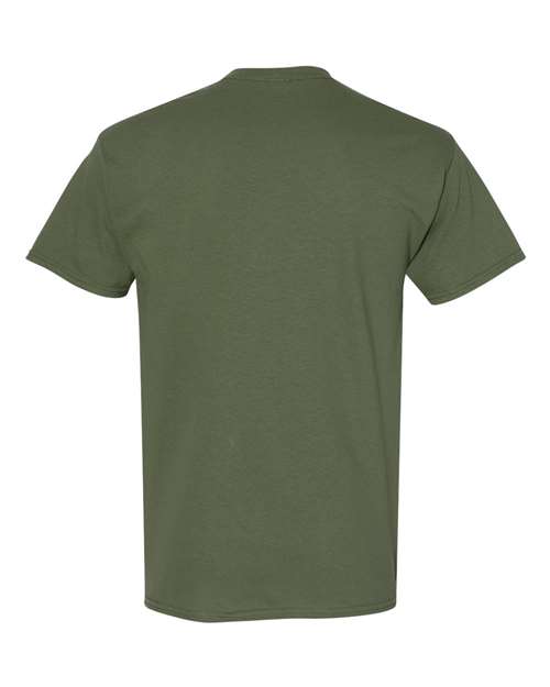 Heavy Cotton™ T-Shirt - Back - B00060063 - Military Green