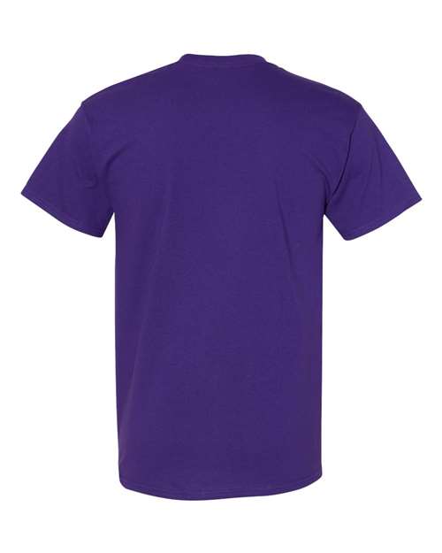 Heavy Cotton™ T-Shirt - Back - B00060673 - Purple