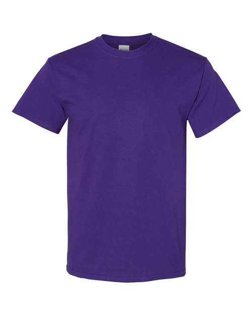 Heavy Cotton™ T-Shirt - Front - B00060673 - Purple
