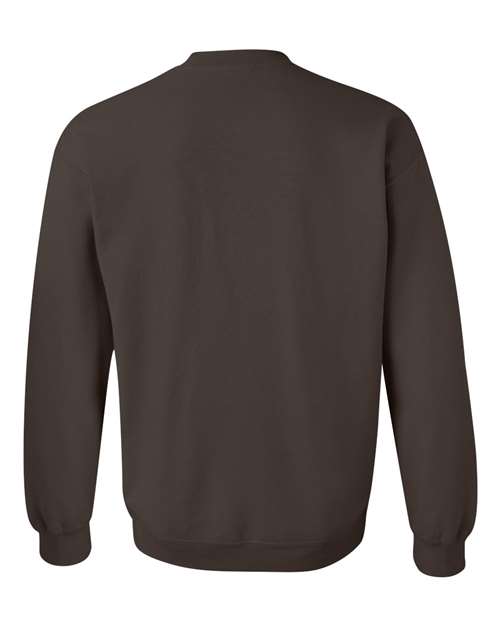 Heavy Blend™ Crewneck Sweatshirt - Back - B21060053 - Dark Chocolate