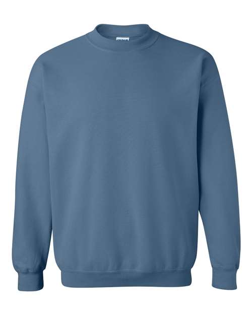 Heavy Blend™ Crewneck Sweatshirt - Front - B21060683 - Indigo Blue
