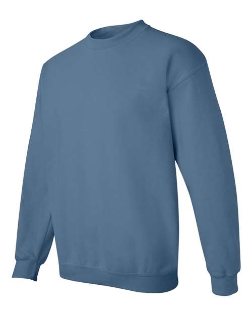 Heavy Blend™ Crewneck Sweatshirt - Side - B21060683 - Indigo Blue