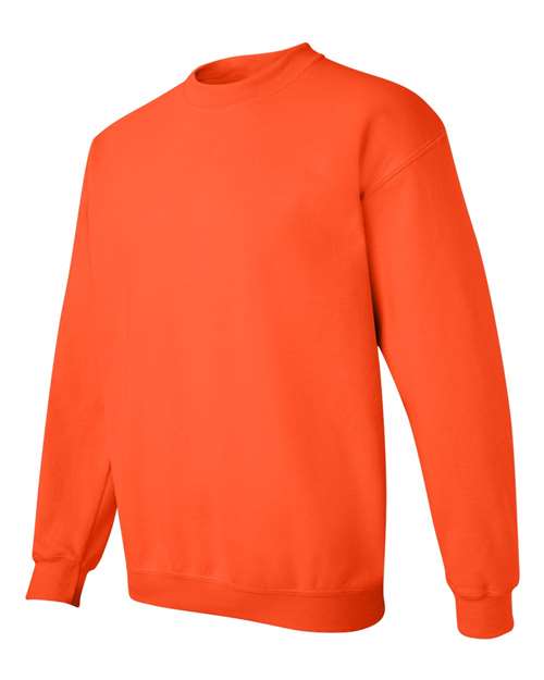 Heavy Blend™ Crewneck Sweatshirt - Side - B21060663 - Orange