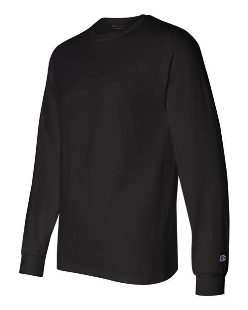 Long Sleeve T-Shirt - Side - B06084503 - Black
