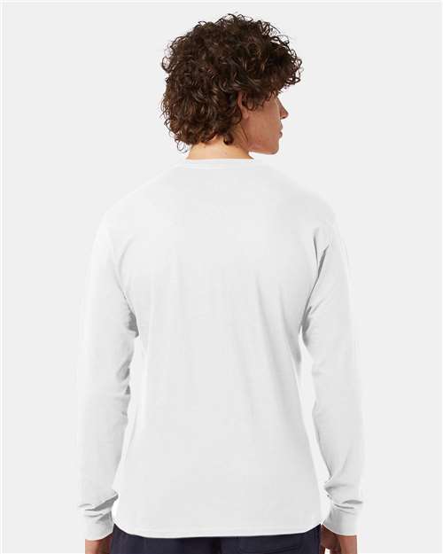 Long Sleeve T-Shirt - OnModelBack - B06084003 - White