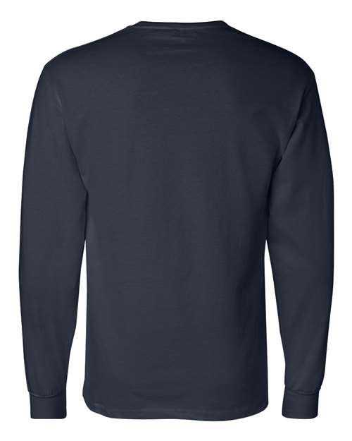 Long Sleeve T-Shirt - Back - B06084653 - Navy