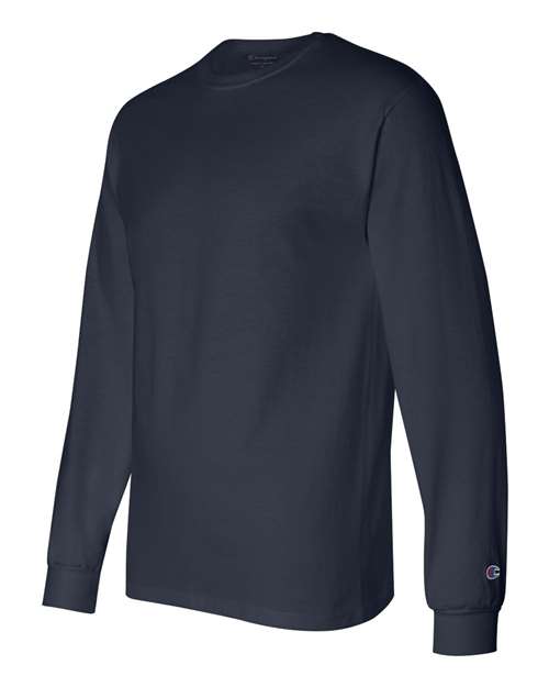 Long Sleeve T-Shirt - Side - B06084653 - Navy