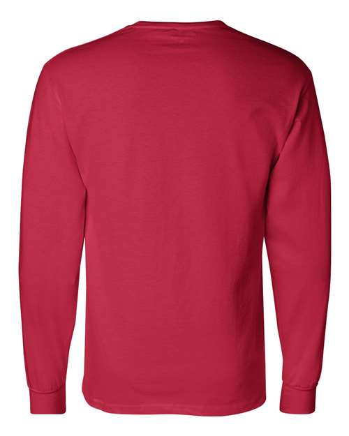 Long Sleeve T-Shirt - Back - B06084703 - Red