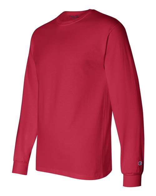 Long Sleeve T-Shirt - Side - B06084703 - Red