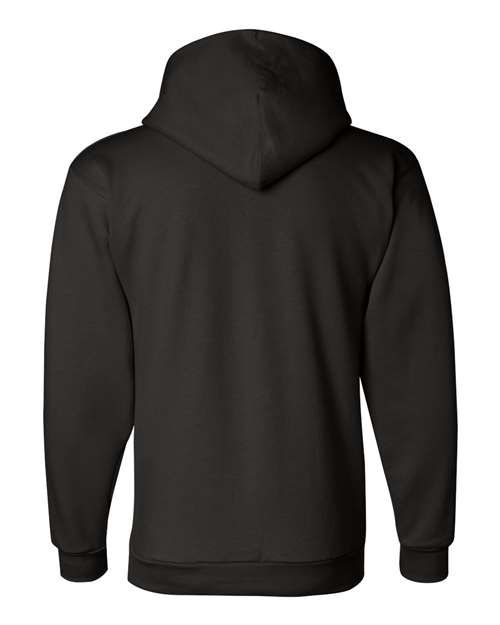 Powerblend® Hooded Sweatshirt - Back - B22884503 - Black
