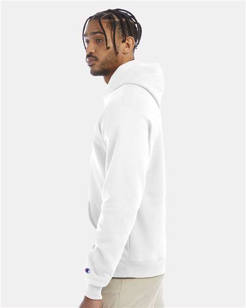 Powerblend® Hooded Sweatshirt - OnModelSide - B22884003 - White