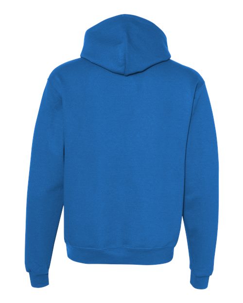 Powerblend® Hooded Sweatshirt - Back - B22884753 - Royal Blue
